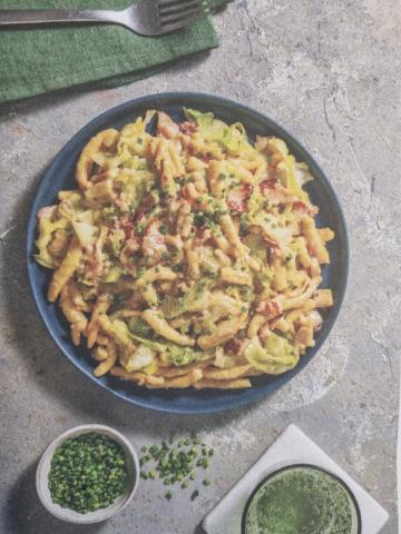 gebratene Spätzle mit Bacon & Spitzkohl von dennissueren218 | Hochgeladen von: dennissueren218