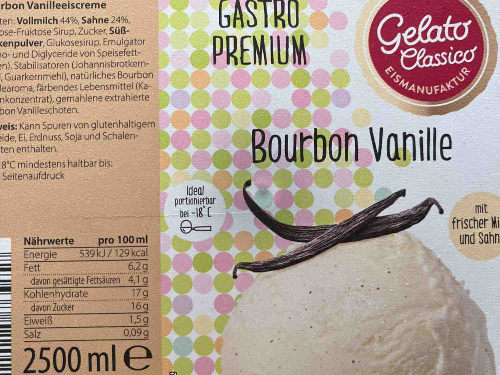 Bourbon Vanilleeiscreme, Gastro Premium Selgros von newr2009 | Hochgeladen von: newr2009