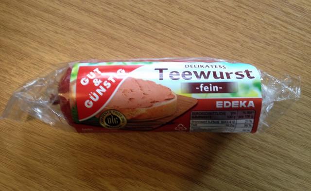 Delikatess Teewurst, fein | Hochgeladen von: xmellixx