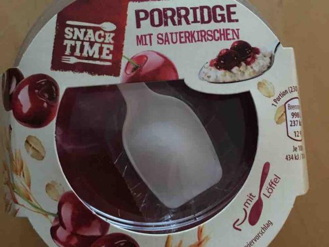 Porridge mit Sauerkirschen  von isabellebrinker849 | Hochgeladen von: isabellebrinker849