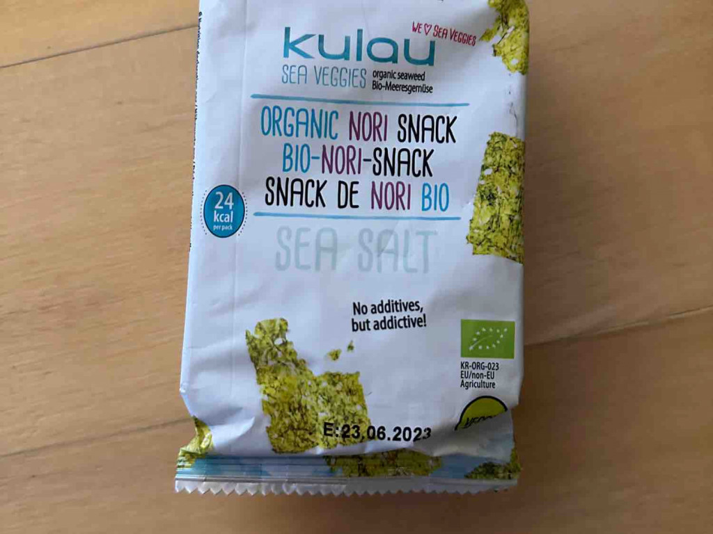 Organic Nori Snack Sea Salt, Bio & Vegan von Eloquent | Hochgeladen von: Eloquent
