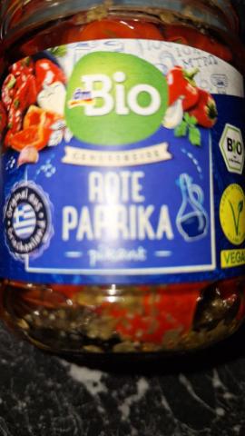 Rote Paprika pikant in Öl, mit Kräutern by EnKay | Uploaded by: EnKay