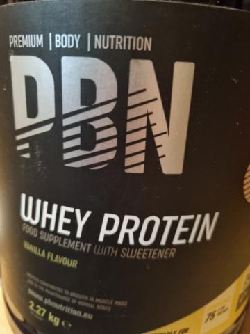 PBN Whey Protein, Vanille von lyuba | Hochgeladen von: lyuba