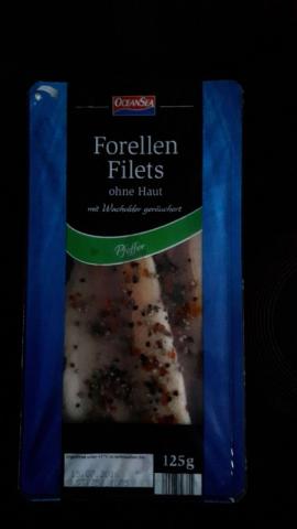 Forellenfilets mit Pfeffer, geräuchert, ohne Haut | Hochgeladen von: MasterJoda