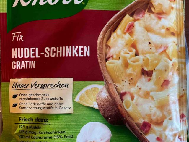 Fix Nudel-Schinken-Gratin, zubereitet mit Kochcreme von sanny79 | Hochgeladen von: sanny79