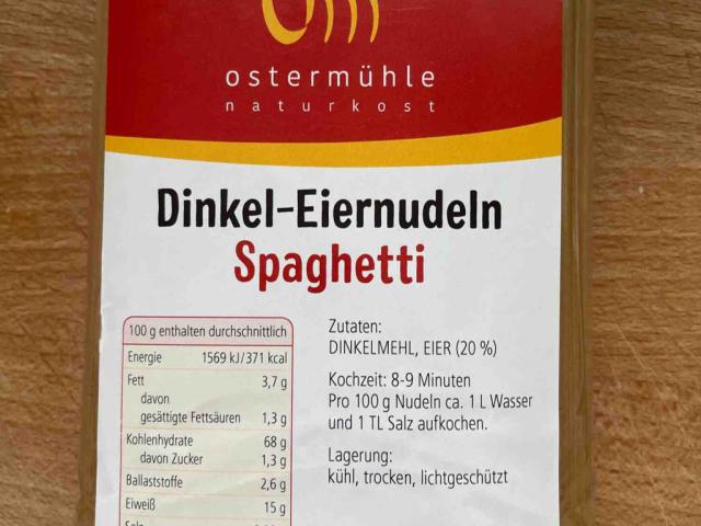 Dinkel-Eiernudeln Spaghetti von fraenzii | Hochgeladen von: fraenzii