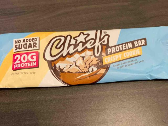 Chiefs Protein Bar Crispy Cookie by Szilvi | Uploaded by: Szilvi