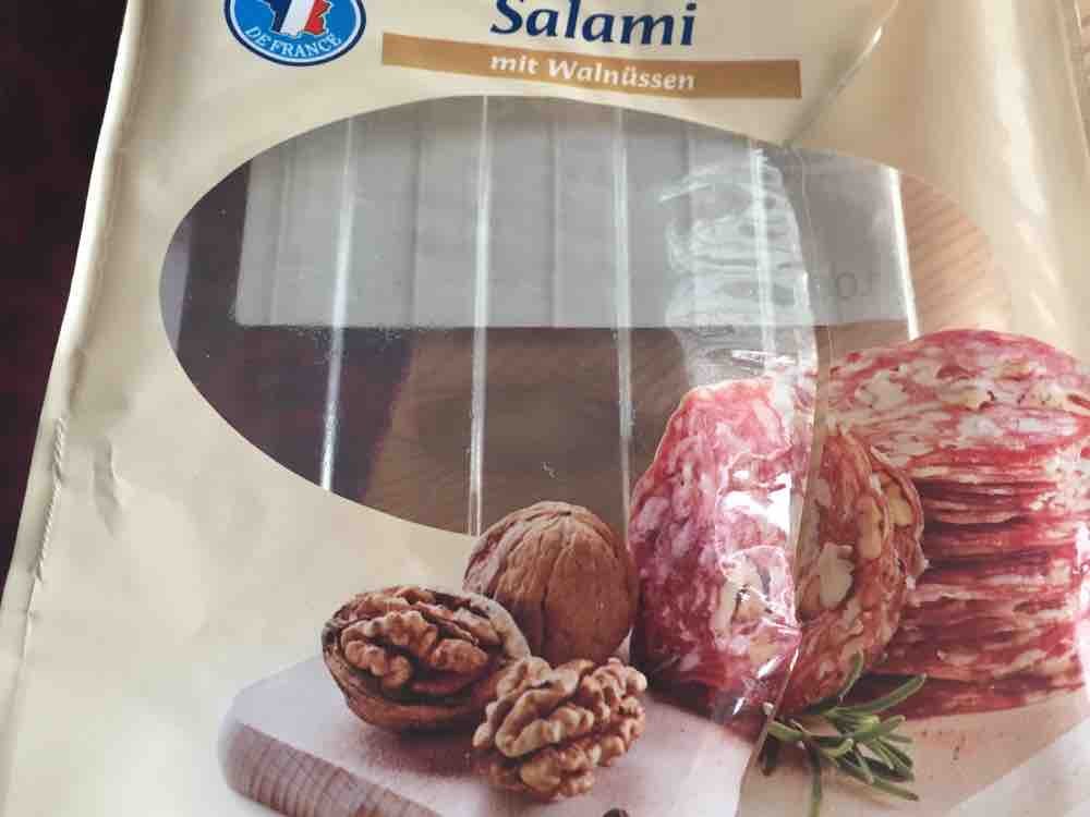 LIDL Saucisson sec - aux noix, Salami mit Walnuss von nstumm2727 | Hochgeladen von: nstumm272768