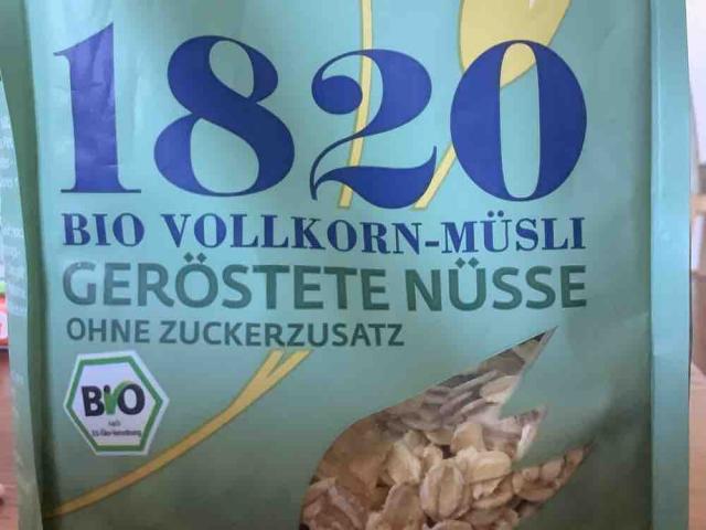 Bio Vollkorn-Müsli, Geröstete Nüsse, ohne Zuckerzusatz von dasch | Hochgeladen von: dascheiber