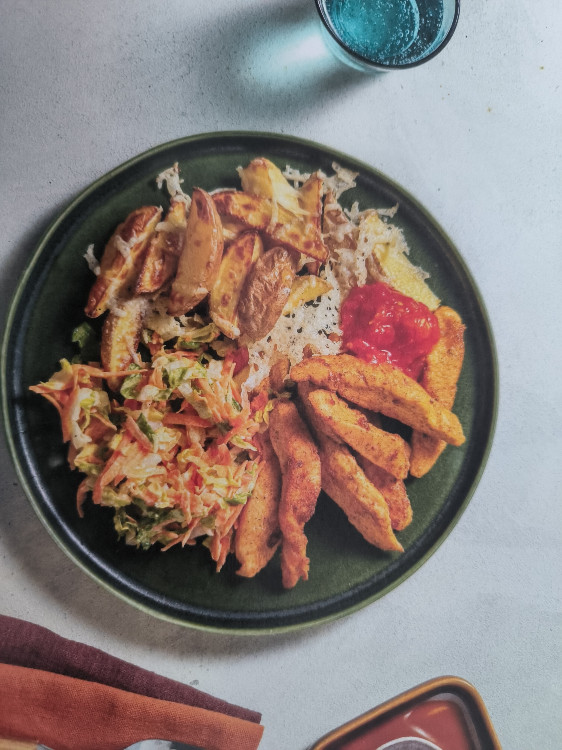 HelloFresh - Würzige Hähnchenstrips mit Karotten-Slaw von McGree | Hochgeladen von: McGreen