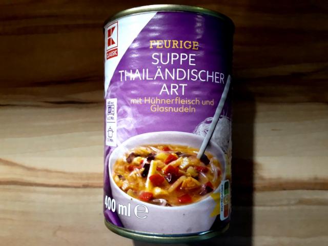 Suppe  Thailändischer Art, mit Hühnerfleisch und Glasnudeln | Hochgeladen von: cucuyo111