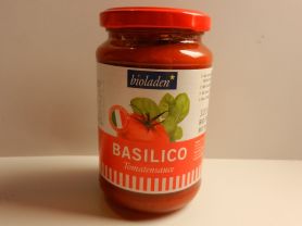 Bioladen Basilico Tomatensauce, mit Basilikum | Hochgeladen von: maeuseturm