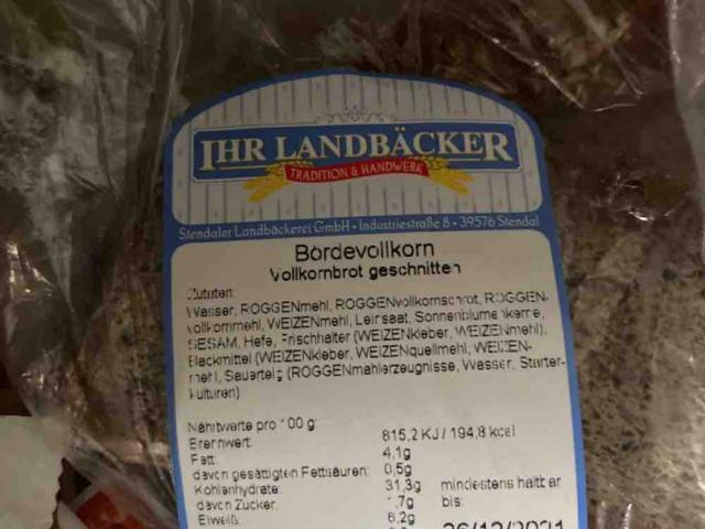 Bördevollkornbrot von susisnow | Hochgeladen von: susisnow