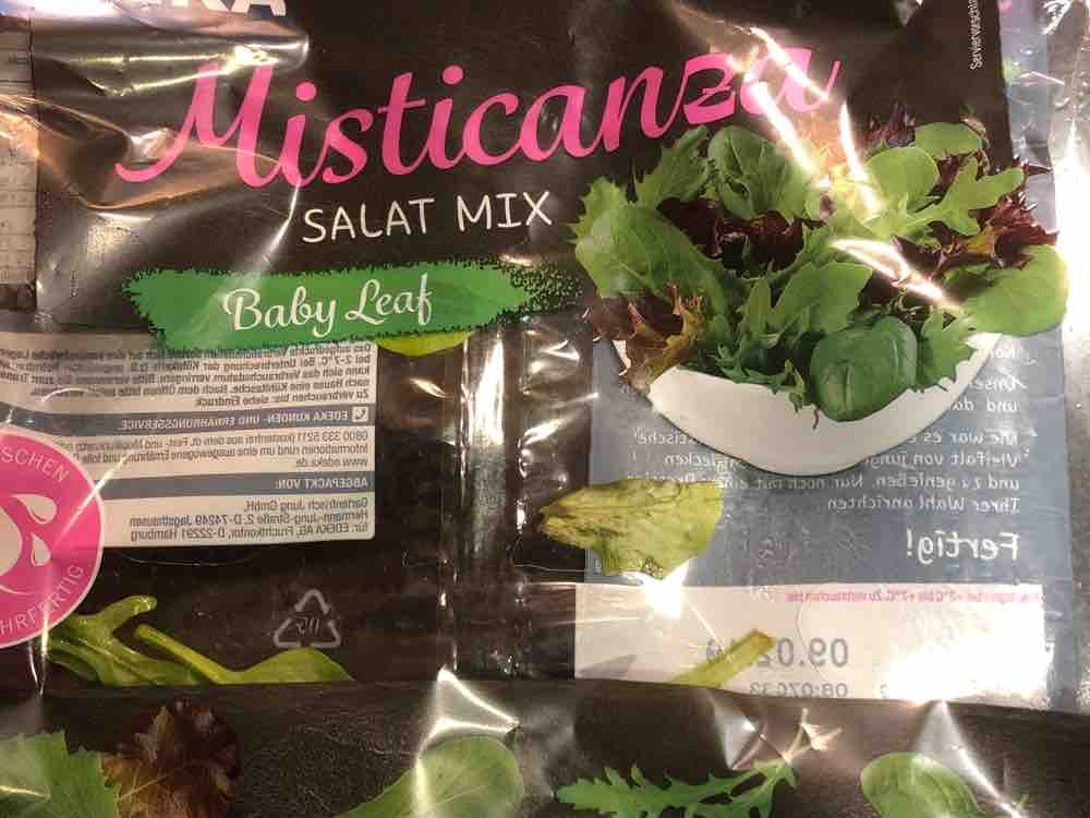 Edeka Misticanza Salat Mix Baby Leaf Kalorien Salat Fddb