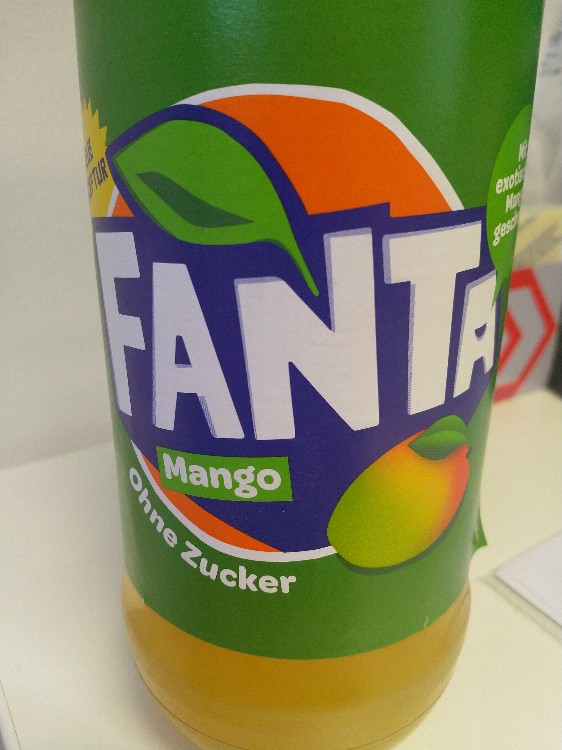Fanta Mango, ohne Zucker von katihuepen228 | Hochgeladen von: katihuepen228
