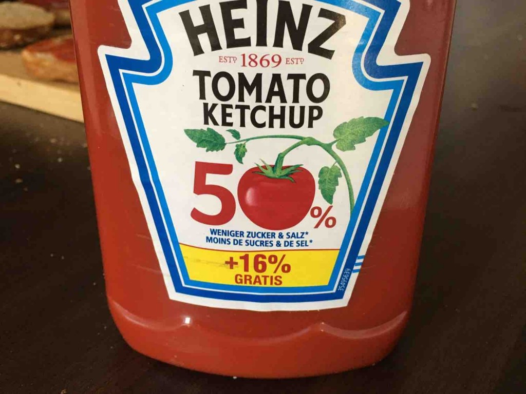 Tomato Ketchup, 50% weniger Zucker von Simjo | Hochgeladen von: Simjo