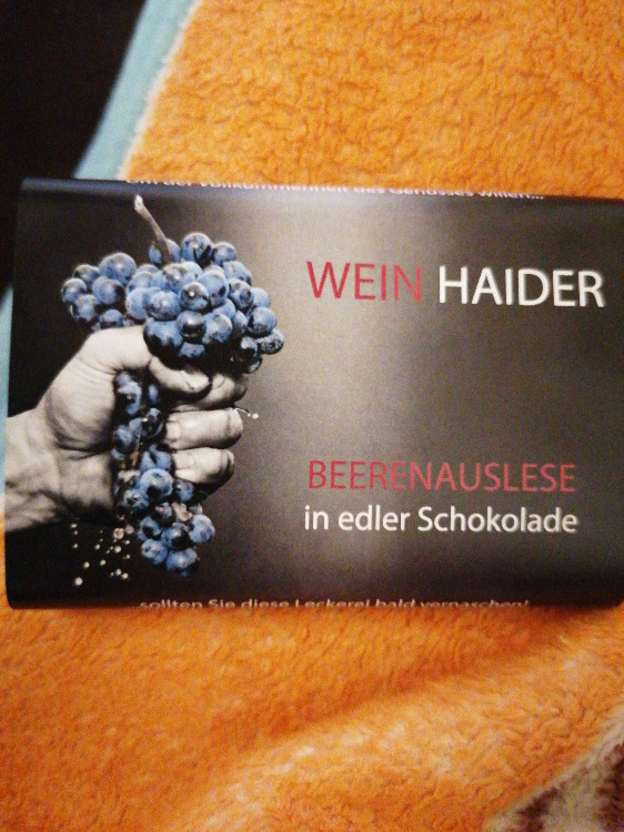 Wein Haider Beerenauslese, in edler schokolade von PhantomDi | Hochgeladen von: PhantomDi