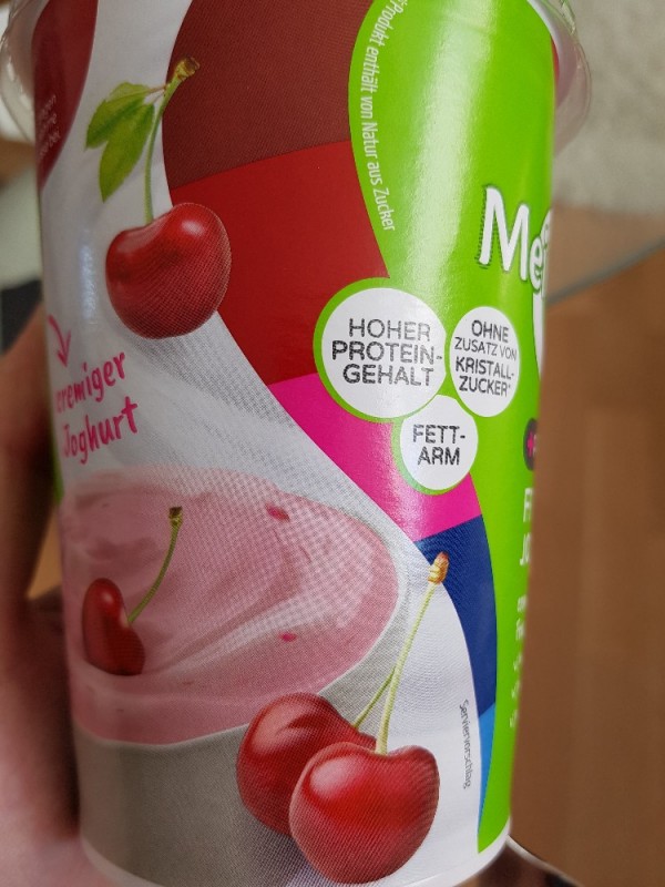 Mein Q, Protein Fitness Joghurt , Kirsche Kalorien - Neue Produkte - Fddb