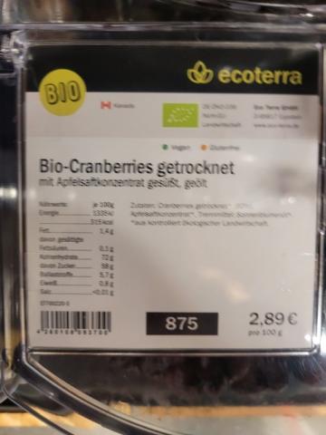 Bio-Cranberries, getrocknet von PascalR85 | Hochgeladen von: PascalR85