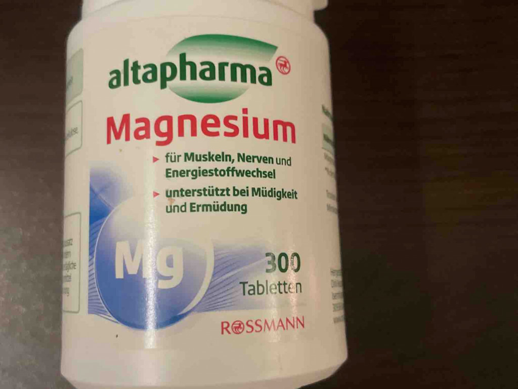 Altapharm Magnesium, Magnesium von Sigmorhanna | Hochgeladen von: Sigmorhanna Altapharm Magnesium, Magnesium von Sigmorhanna | Hochgeladen von: Sigmorhanna