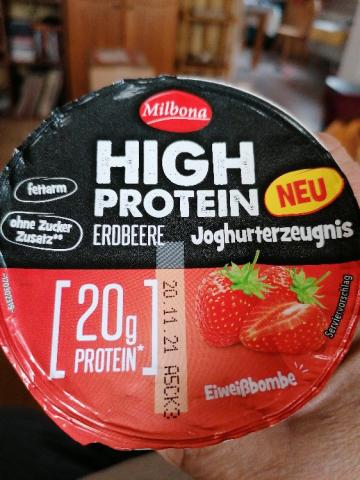 High Protein Erdbeere Joghurterzeugnis by PapaJohn | Uploaded by: PapaJohn