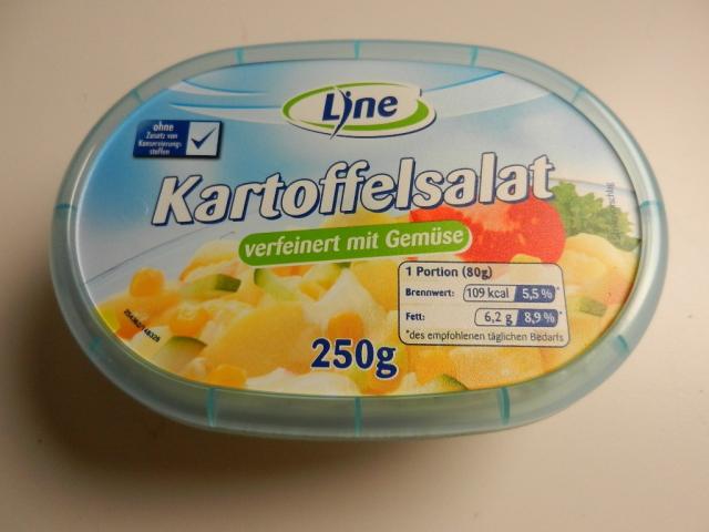 Kartoffelsalat, mit Gemüse | Hochgeladen von: maeuseturm