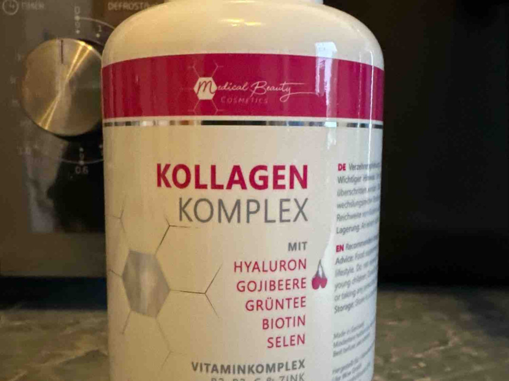 Kollagen Komplex, mit Hyaluron, Gojibeere, Grüntee, Biotin, Sele | Hochgeladen von: Starpsicorr