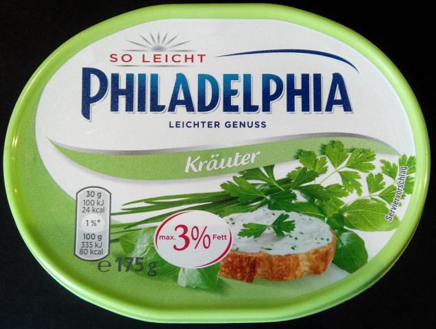 Philadelphia Leichter Genuss Kräuter max. 3 % Fett | Hochgeladen von: Bellis