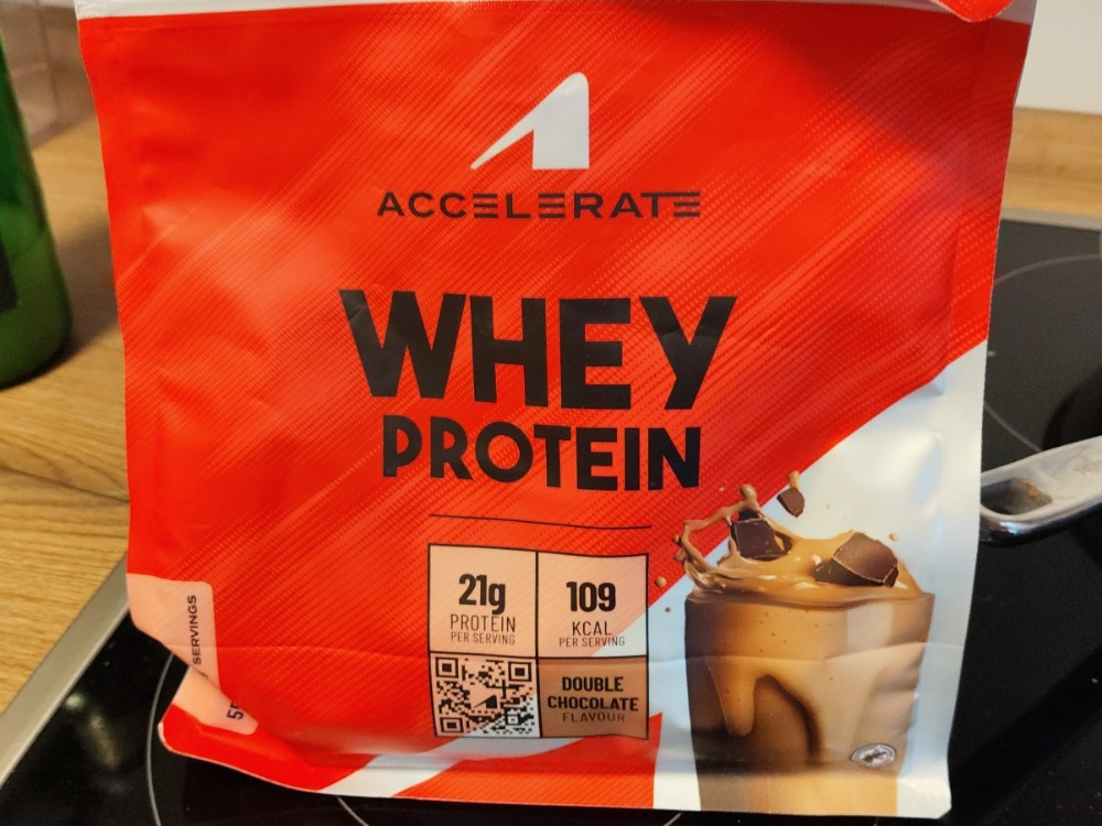 Accelerate Whey Protein Double Chocolate von Fischerstochter | Hochgeladen von: Fischerstochter Accelerate Whey Protein Double Chocolate von Fischerstochter | Hochgeladen von: Fischerstochter