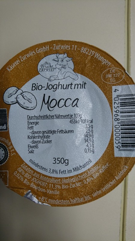 Mocca, Bio-Joghurt mit Mocca von Benutzer14 | Hochgeladen von: Benutzer14