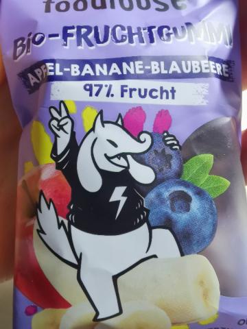 Bio Fruchtgummi Apfel-Banane-Blaubeere, 97% Frucht von haney | Hochgeladen von: haney