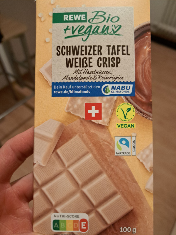 Schweizer Tafel Weiße Crisp von Campbell | Hochgeladen von: Campbell