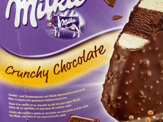 Milka Crunchy Chocolate Eis, Vanille- und Schokoladeneis von sch | Hochgeladen von: schokoqueen