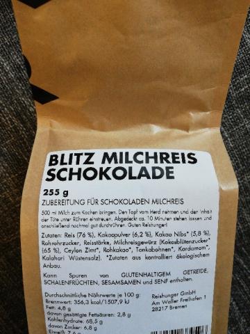 Blitz Milchreis Schokolade von belegkirsche | Hochgeladen von: belegkirsche