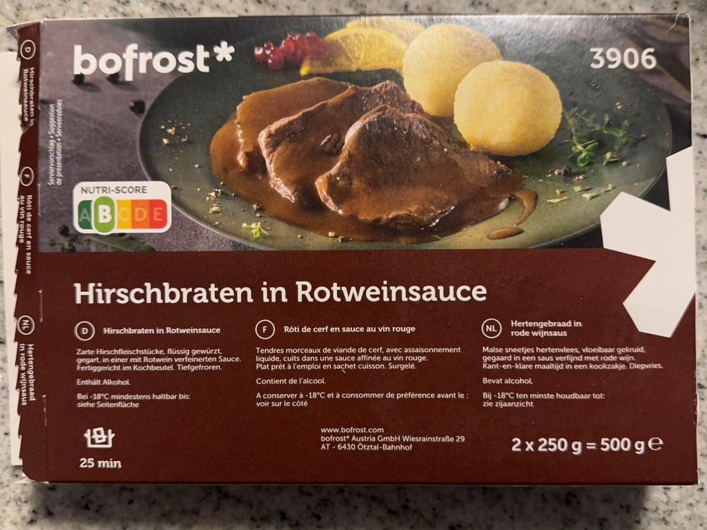 Hirschbraten in Rotweinsauce von Schicki | Hochgeladen von: Schicki