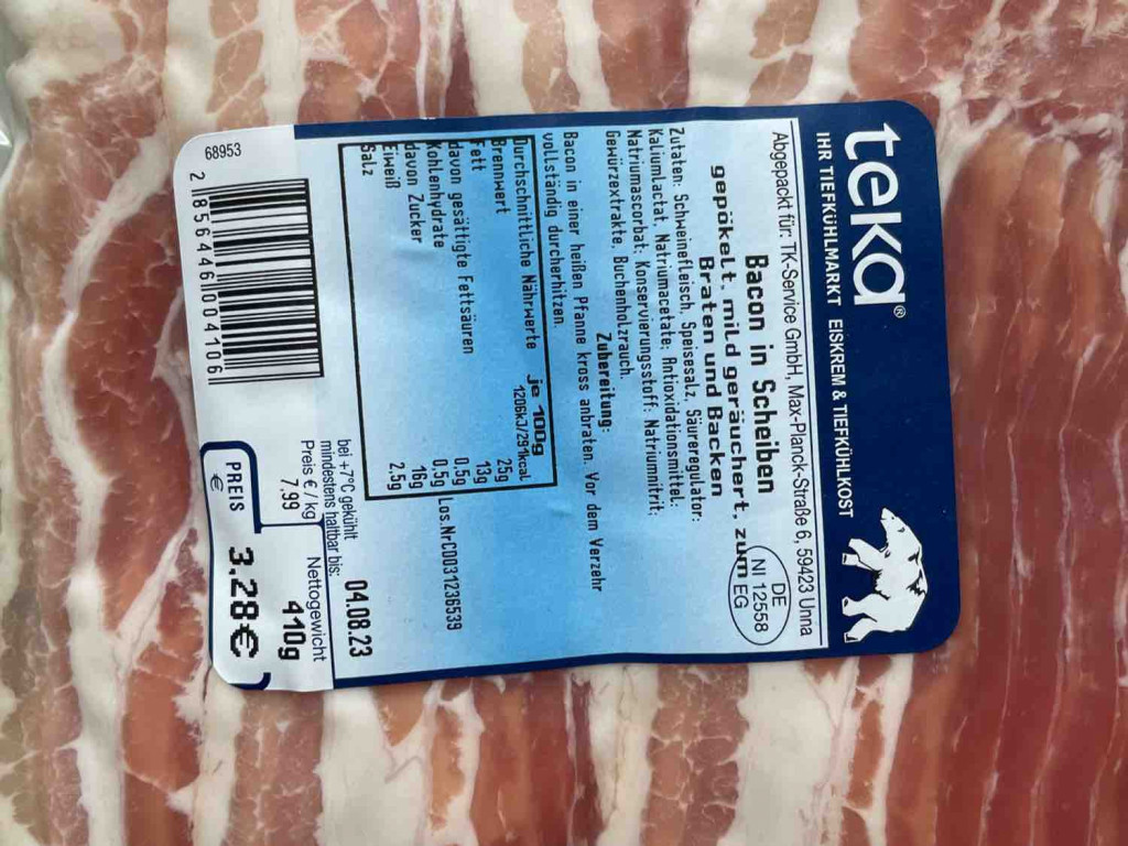 Bacon in Scheiben von MrGandalf | Hochgeladen von: MrGandalf