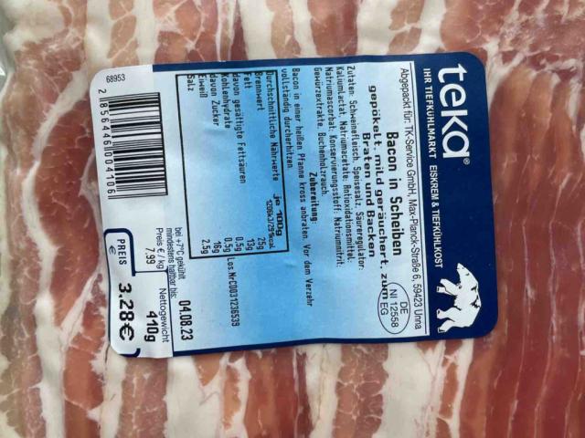 Bacon in Scheiben von MrGandalf | Hochgeladen von: MrGandalf