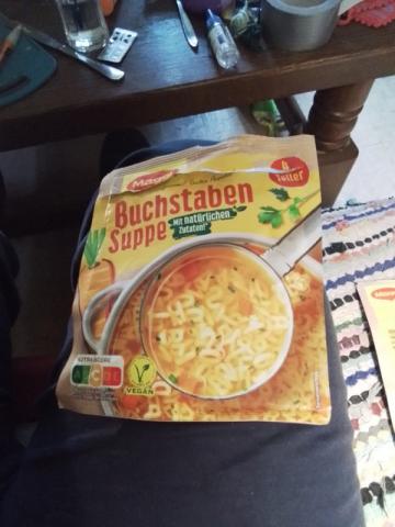 BUCHSTABEN SUPPE, Mit natürlichen Zutaten von Wootsdock | Hochgeladen von: Wootsdock