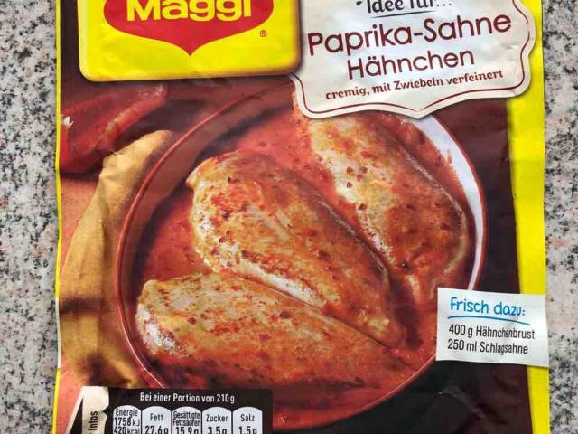 Paprika Sahne Hähnchen Trockenprodukt von SGiersch | Hochgeladen von: SGiersch