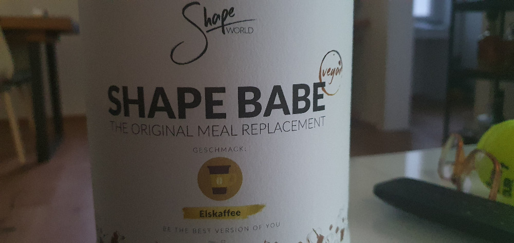 Shape Babe Mahlzeitersatz Shake, Eiskaffe vegan von Carolinesch | Hochgeladen von: Carolinesch