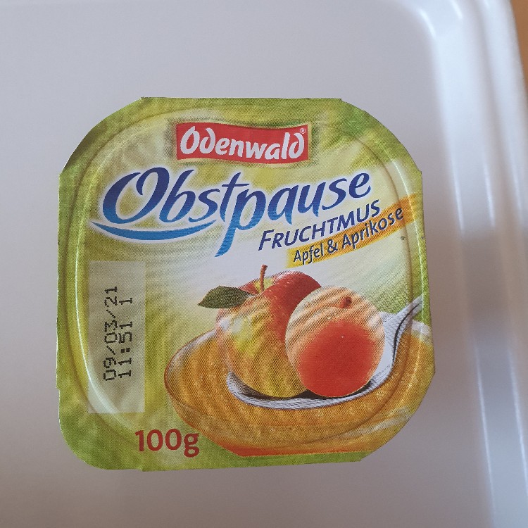 Obstpause Fruchtmus, Apfel & Aprikose von Horst L. | Hochgeladen von: Horst L.