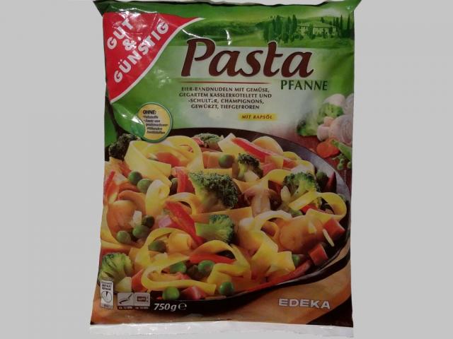 Pasta Pfanne, mit Bandnudeln, buntem Gemüse, gegartem K | Hochgeladen von: Marlo95