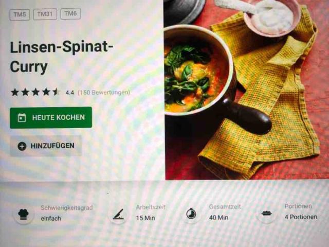 Linsen-Spinat-Curry von patoufreund | Hochgeladen von: patoufreund