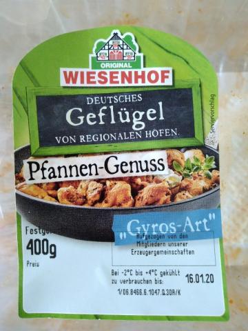 Geflügel Pfannen-Genuss "Gyros - Art" von HolgerT | Hochgeladen von: HolgerT