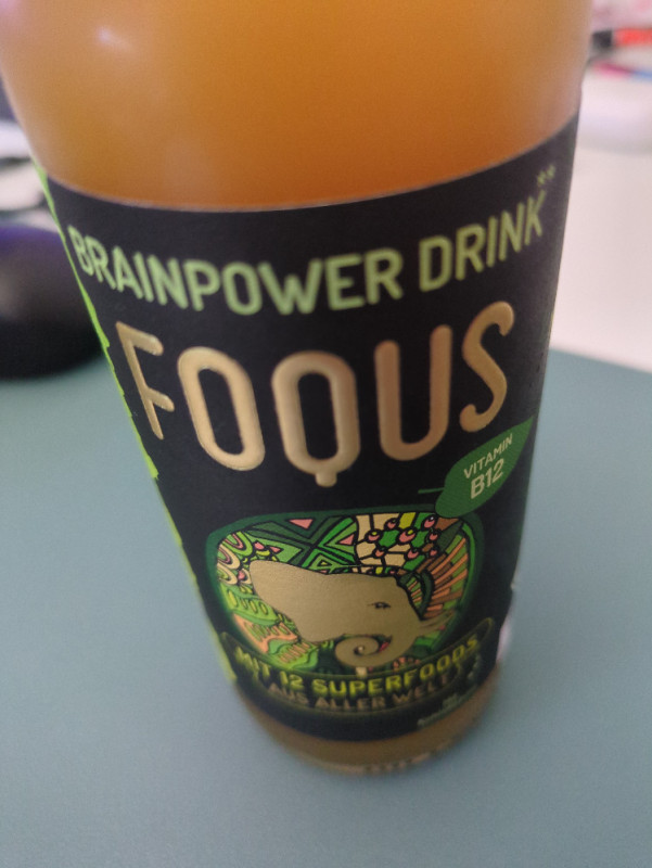 Brainpower Drink Foqus von apreugschat | Hochgeladen von: apreugschat