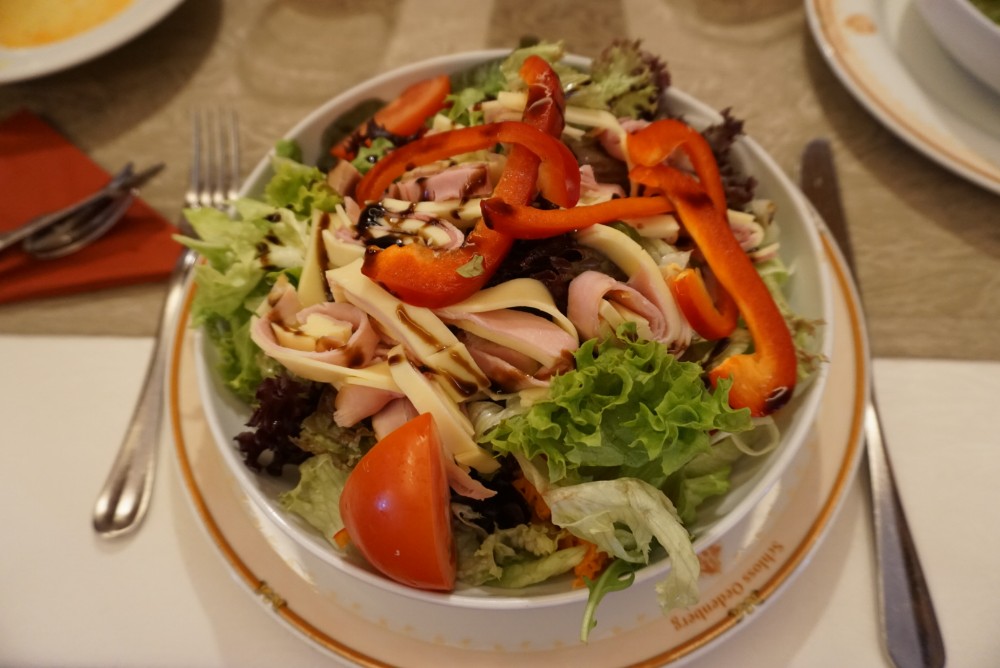 Gemischter Salat mit Kochschinken, Käse, Chefsalat von Achim68 | Hochgeladen von: Achim68