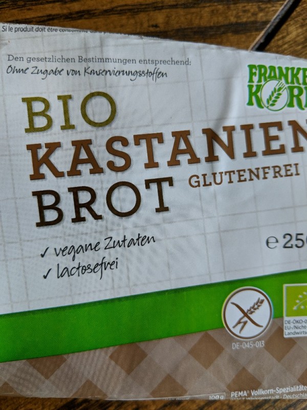 Kastanienbrot Bio glutenfrei , Reisbrot mit Kastanienmehl von cr | Hochgeladen von: crankbrother