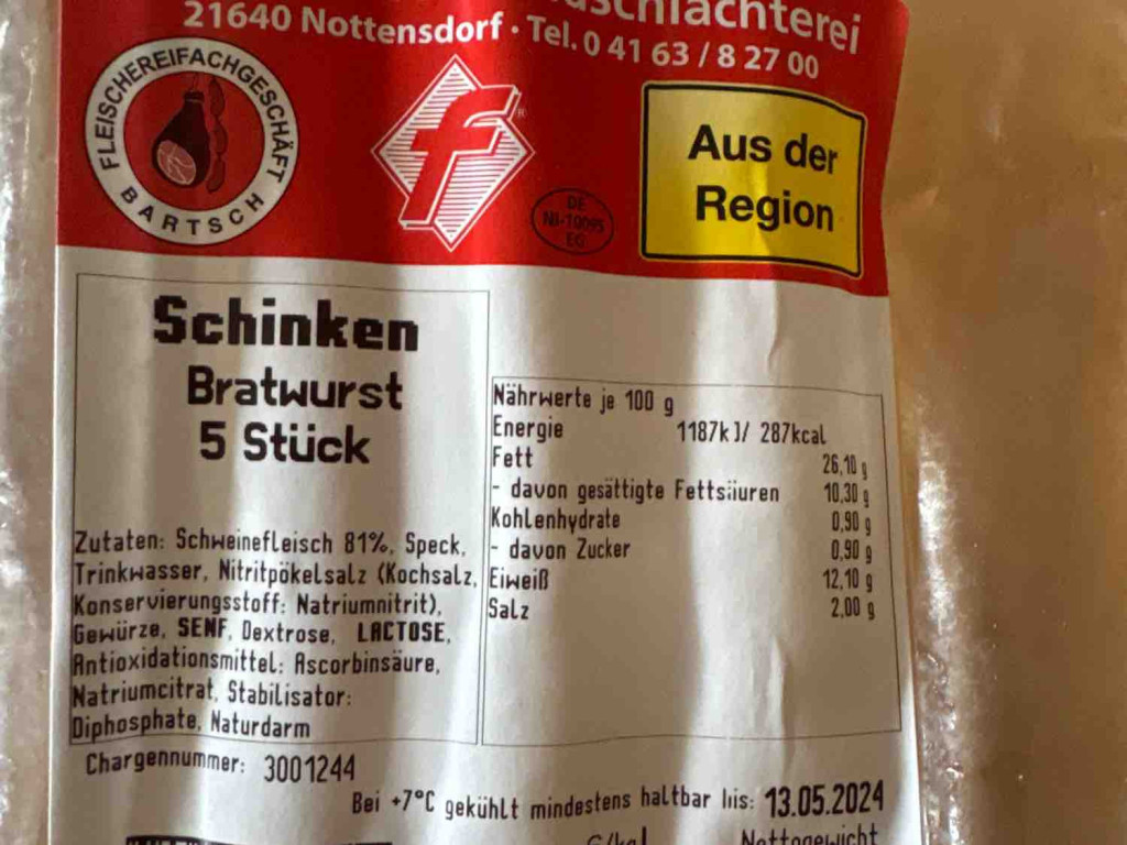 Schinken Bratwurst von swernersen | Hochgeladen von: swernersen