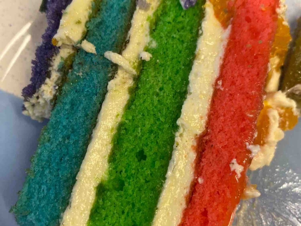 Regenbogenkuchen (Rainbowcake) mit Buttercreme von Falknberger | Hochgeladen von: Falknberger