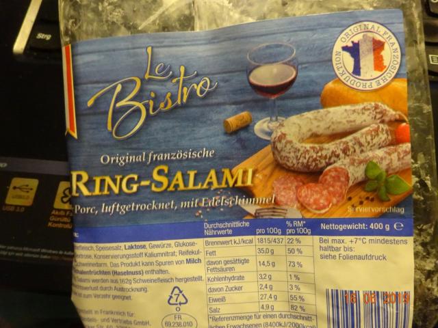 Original Französische Ring Salami, Salamie | Hochgeladen von: reg.